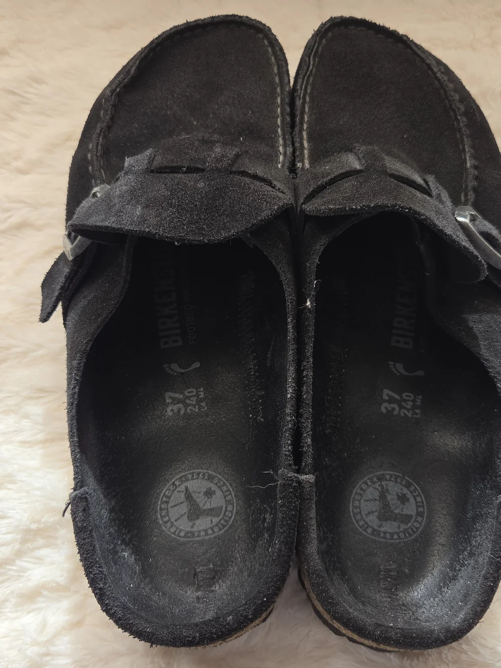 Birkenstock Buckley- Black Suede